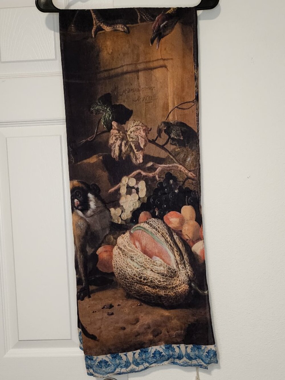 Market of Stars Storyteller Scarf NWT Still Life Art Print